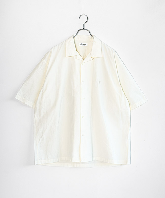 Gymphlex(ジムフレックス) OPEN COLLAR SHIRT S/S オープンカラー