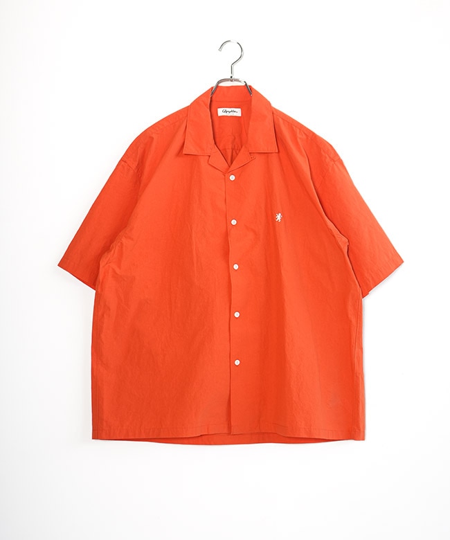 Gymphlex(ジムフレックス) OPEN COLLAR SHIRT S/S オープンカラー