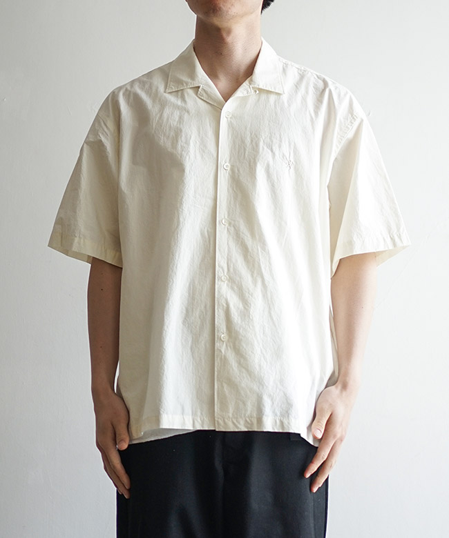 Gymphlex(ジムフレックス) OPEN COLLAR SHIRT S/S オープンカラー