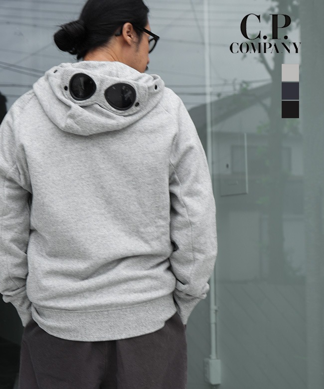 C.P. COMPANY シーピーカンパニー フーデッド スウェット パーカー C.P.COMPANY(シー・ピー・カンパニー)SWEATSHIRTS-HOODED OPEN