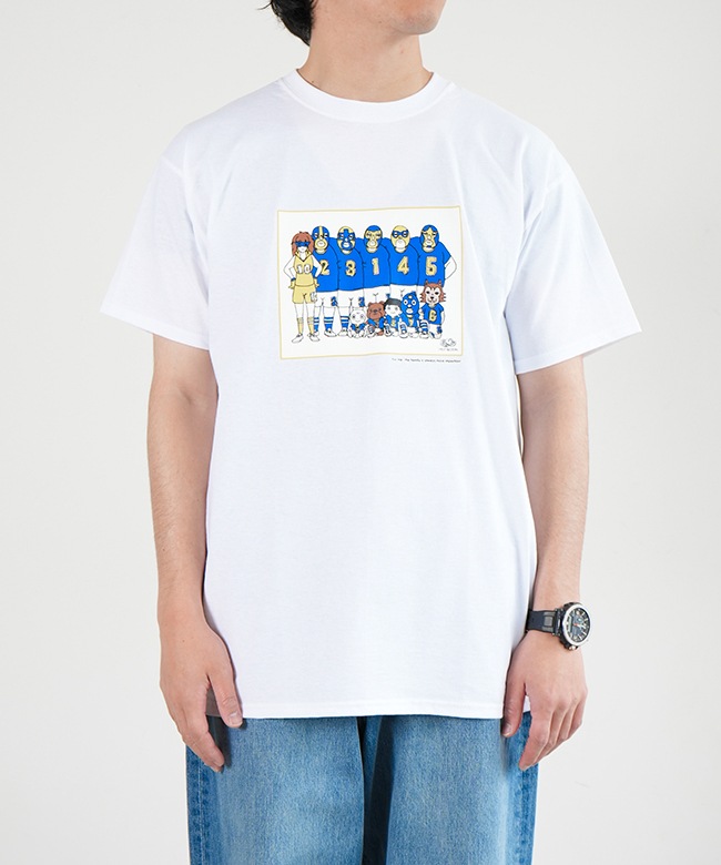 好配色！好デザイン！BRU NA BOINNEブルーナボイン半袖スウェトTシャツ BRU NA BOINNE (ブルーナボイン) クールジョナパンズT