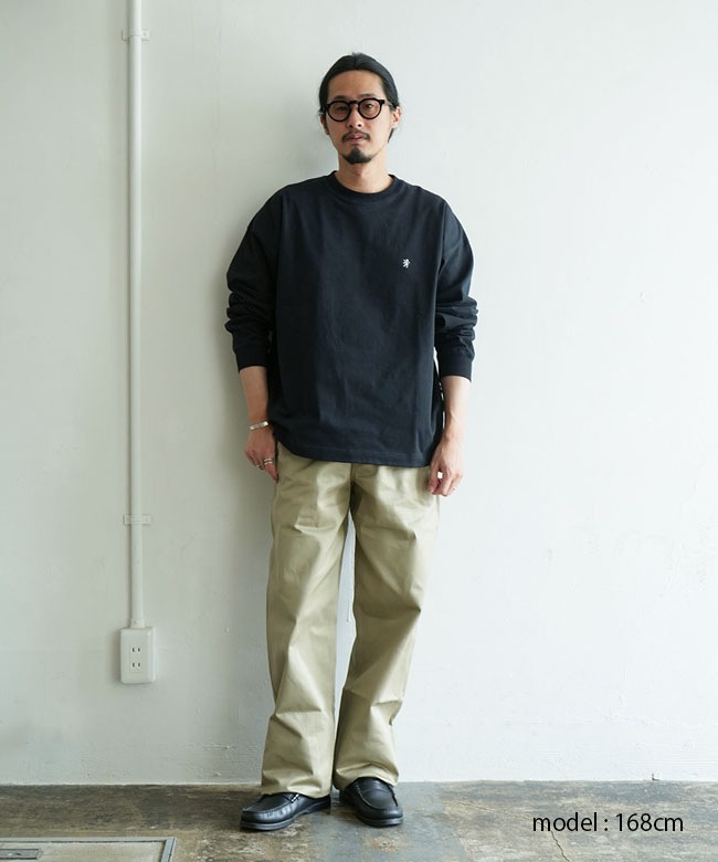 Gymphlex(ジムフレックス) クルーネック長袖Tシャツ/トップス/メンズ