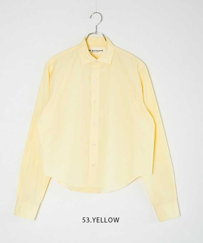 25SMSBL12]THE SHINZONE(ザ シンゾーン) SHORT PECK SHIRT ショート