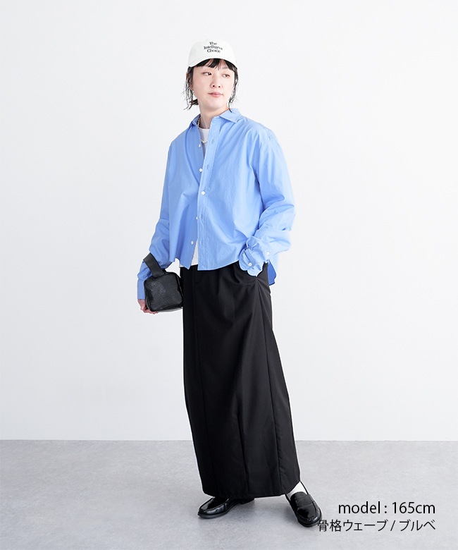 25SMSBL12]THE SHINZONE(ザ シンゾーン) SHORT PECK SHIRT ショート