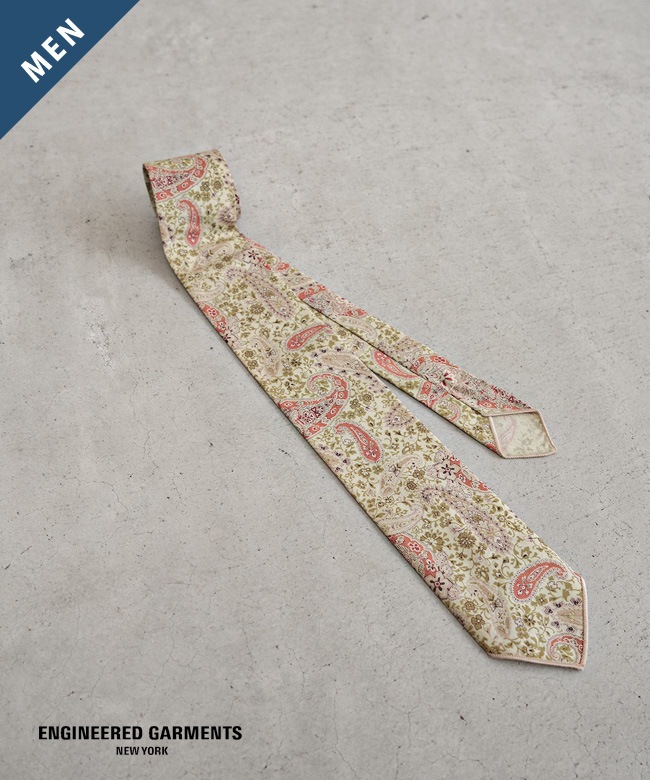 新品タグ付き engineered garments ネクタイ ペイズリー ENGINEERED GARMENTS(エンジニアド ガーメンツ) Neck Tie - Paisley