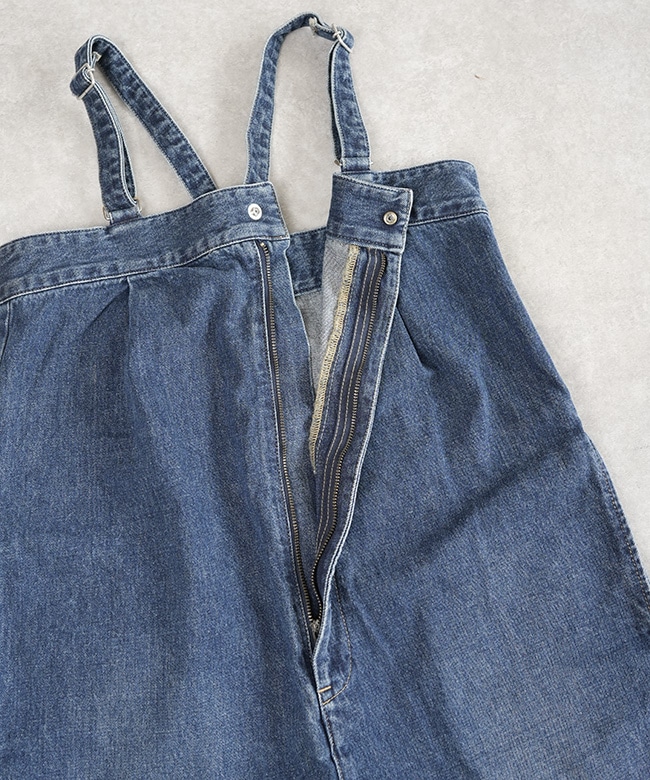 SALE 50%OFF】JOHNBULL(ジョンブル) デニムタックベア サロペット