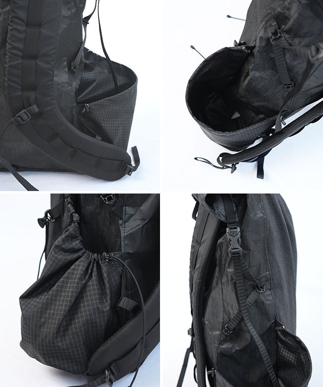LiteAF(ライトエーエフ) DYNEEMA 20L CURVE FRAMELESS リュックサック