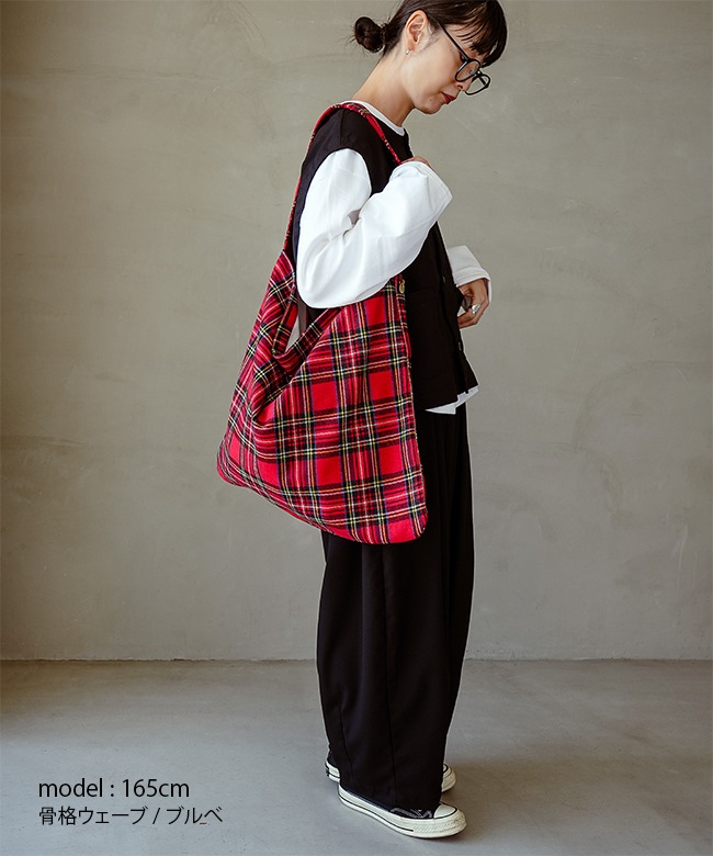 MC949WH]【チャーム付き】MASTER&Co.(マスターアンドコー) 別注 TARTAN