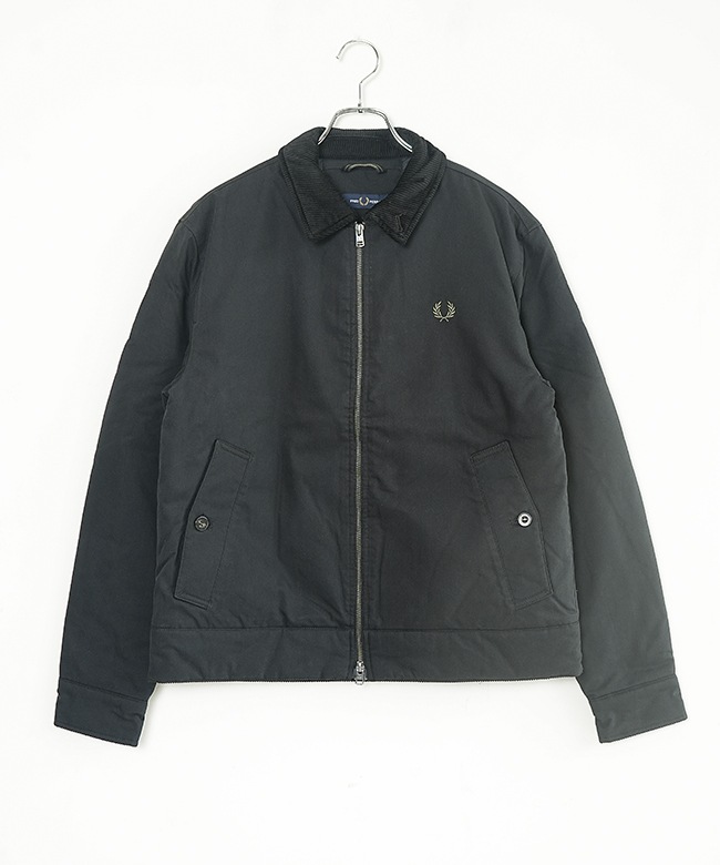 J8535]FRED PERRY(フレッドペリー) Cotton Caban Jacket コットン