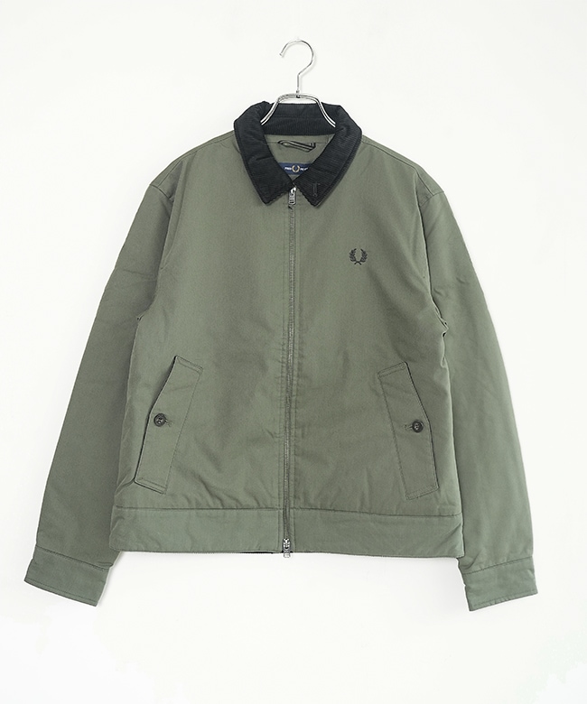 J8535]FRED PERRY(フレッドペリー) Cotton Caban Jacket コットン