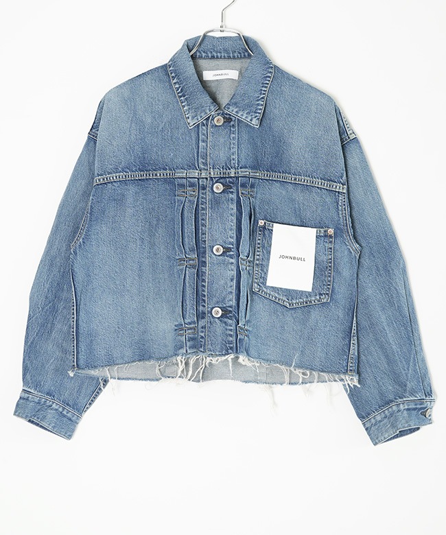 SALE 20%OFF】[JL254l01]JOHNBULL(ジョンブル)デニムフレイド