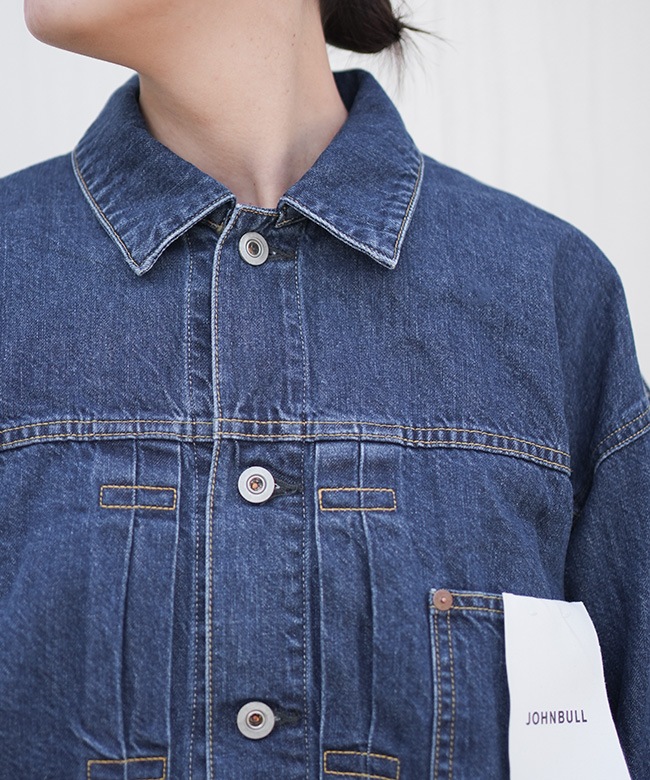 SALE 20%OFF】[JL254l01]JOHNBULL(ジョンブル)デニムフレイド