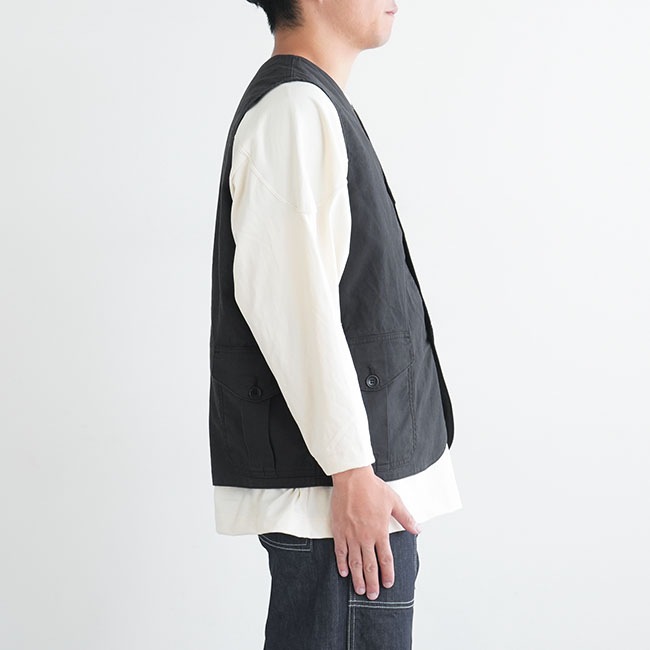 cruiser-vest(Reversed Sateen)] WORKERS(ワーカーズ)Cruiser