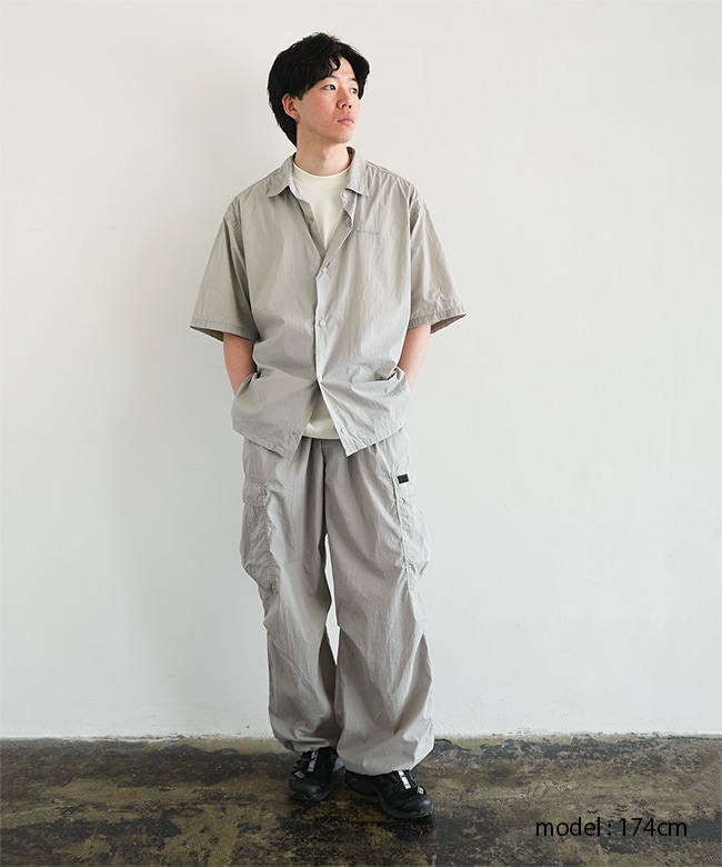 WILD THINGS(ワイルドシングス) DOUBLE DYED NYLON CARGO PANTS ダブル