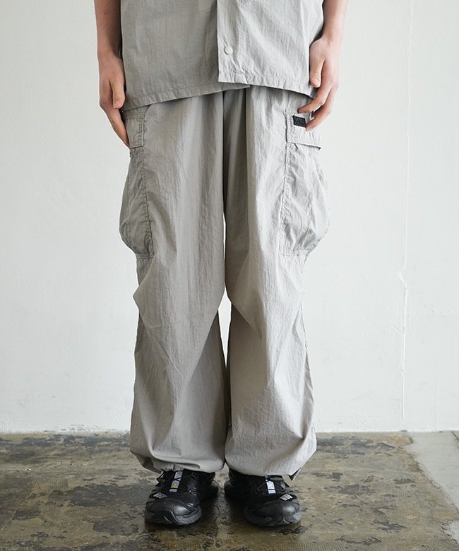 WILD THINGS(ワイルドシングス) DOUBLE DYED NYLON CARGO PANTS ダブル