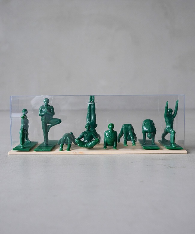 すず。ER豊臣秀吉 フレーム変更『COJユニット(緑)』9枚 DETAIL(ディティール) Yoga Joes 9 Figures 