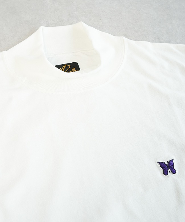SALE 30%OFF】NEEDLES(ニードルズ) L/S Mock Neck Tee - Poly Jersey