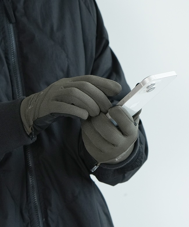 Palace POLARTEC POWERSTRETCH 手袋 オレンジ ポーラテック ウィンド