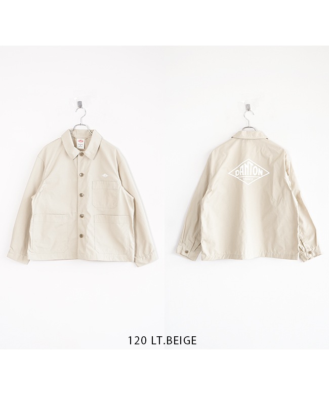 DANTON ダントン ◇[DT-A0661TPP]DANTON(ダントン) BACK LOGO COVERALLS | メンズ