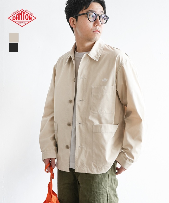 ◇[DT-A0661TPP]DANTON(ダントン) BACK LOGO COVERALLS | メンズ