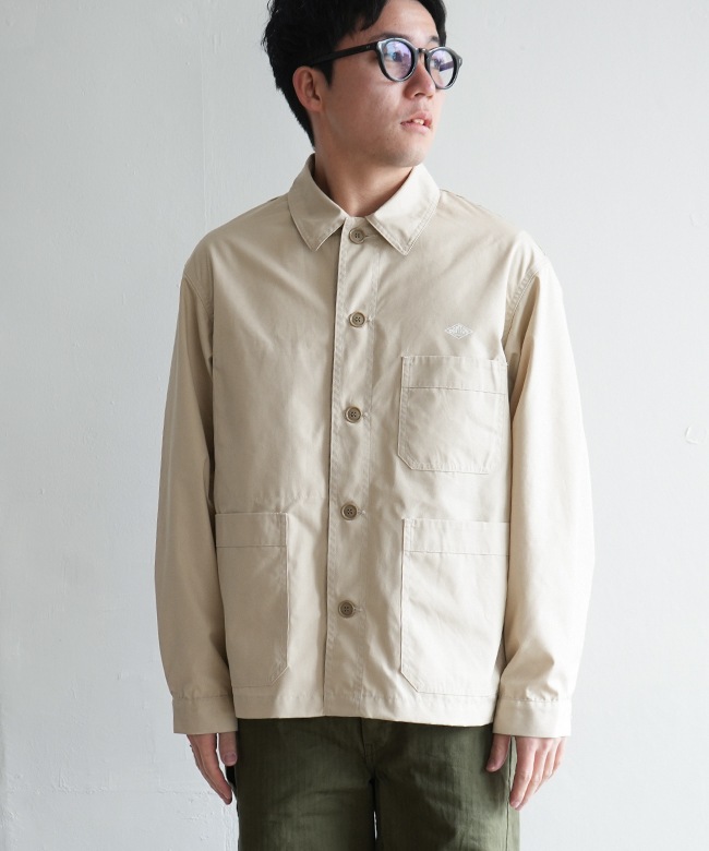 ◇[DT-A0661TPP]DANTON(ダントン) BACK LOGO COVERALLS | メンズ