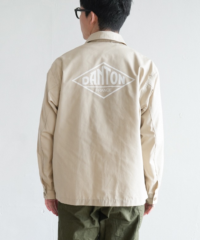 SALE 20%OFF】◇DANTON(ダントン) BACK LOGO COVERALLS セール [DT