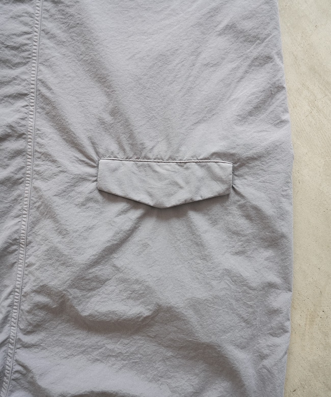 FIRMUM　フィルマム　サカナヤパンツ　ナイロンタッサー/ガーメントダイ FIRMUM｜フィルマム｜ナイロン タッサー ・ ガーメントダイ