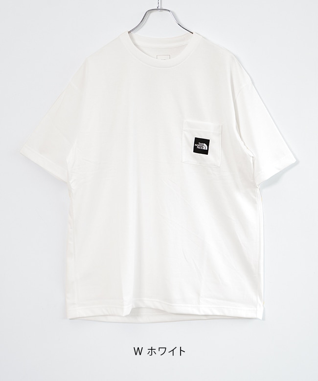 Tシャツ・カットソー THE NORTH FACE Cotton basic short sleeve t-shirt 5WHITE NT7U ◇[NT82541]THE NORTH FACE(ザ・ノース・フェイス) S/S Square