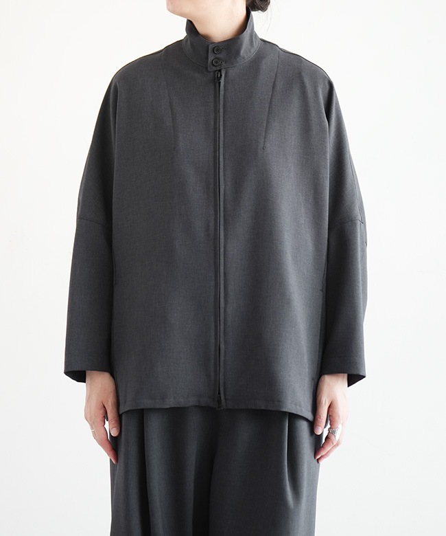 【美品】マルニ ドルマンスリーブ　ショートコート　グレー　38　レディース 10月14日入荷》【refined works】ジップドルマンコート – HEART