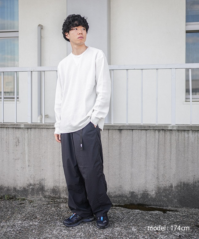 NW2311-1G218]NANGA(ナンガ) ECO HYBRID WAFFLE L/S TEE エコ