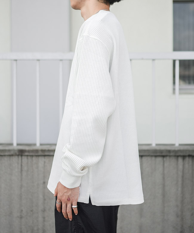 NANGA(ナンガ) ECO HYBRID WAFFLE L/S TEE エコハイブリッドワッフル