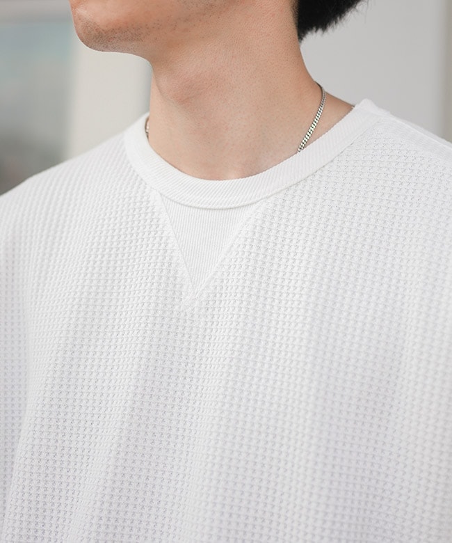 NANGA(ナンガ) ECO HYBRID WAFFLE L/S TEE エコハイブリッドワッフル