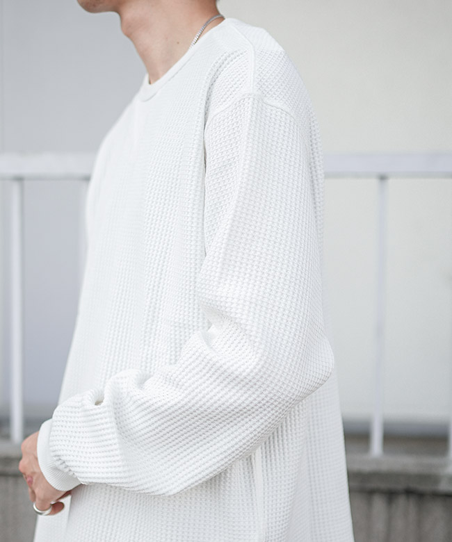 NW2311-1G218]NANGA(ナンガ) ECO HYBRID WAFFLE L/S TEE エコ