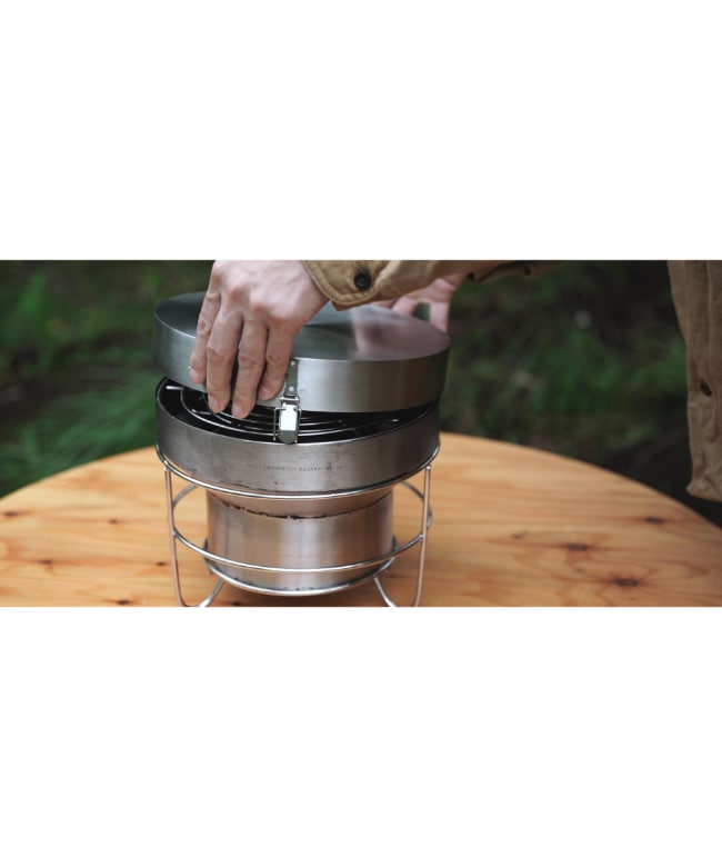 t*a様 YOKA/ヨカ SHICHIRIN++ 七輪 ステンレス YOKA ヨカ ヨカシチリン プラスプラス SHICHIRIN++ 七輪