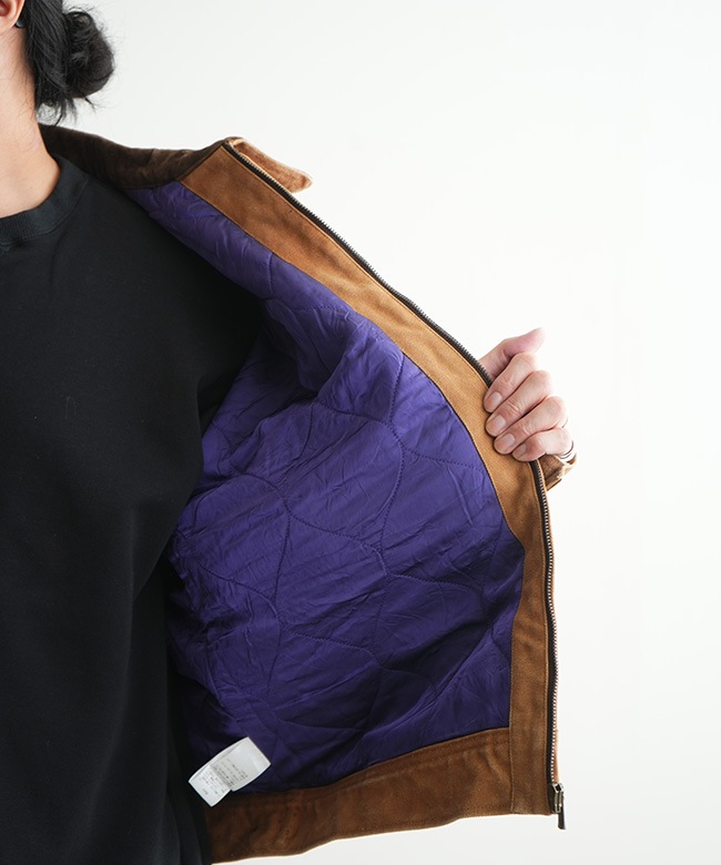 RW203]NEEDLES(ニードルズ) Zipped Work Jacket - Duck Canvas