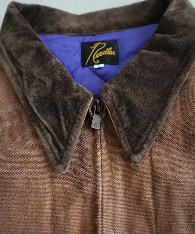 SALE 40%OFF】[RW203]NEEDLES(ニードルズ) Zipped Work Jacket - Duck