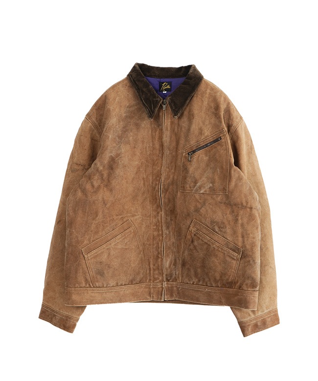 RW203]NEEDLES(ニードルズ) Zipped Work Jacket - Duck Canvas