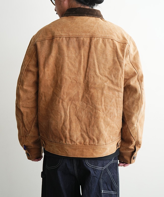 RW203]NEEDLES(ニードルズ) Zipped Work Jacket - Duck Canvas