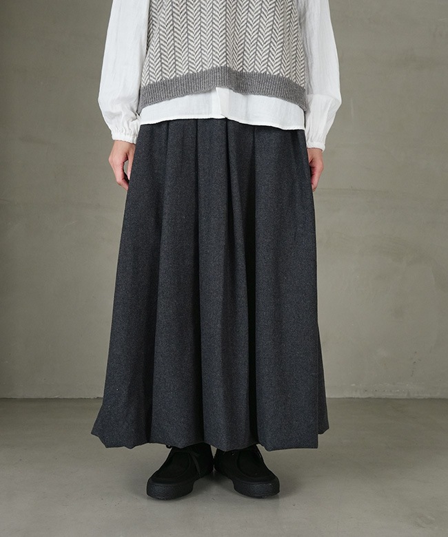 Midi Umi(ミディウミ)別注 wool balloon SK ウール バルーンスカート