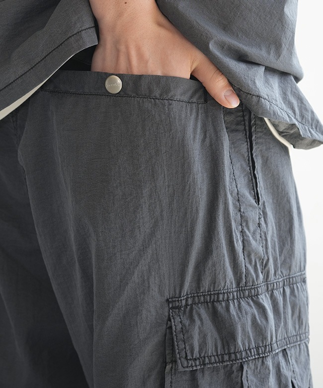 WILD THINGS(ワイルドシングス) DOUBLE DYED NYLON CARGO SHORTS