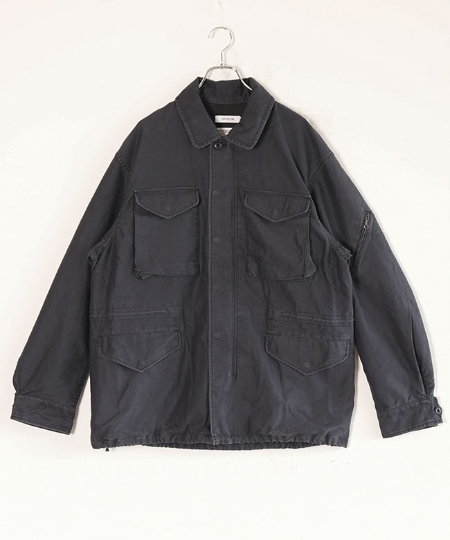 nonnative(ノンネイティブ) TROOPER JACKET COTTON BACK SATIN VW WITH