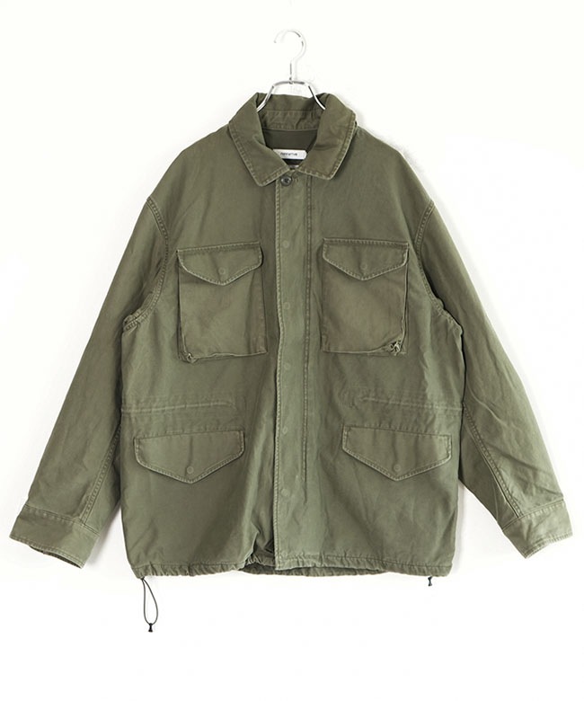 ジャケット・アウター nonnative TROOPER COAT nonnative(ノンネイティブ) TROOPER JACKET COTTON BACK SATIN VW WITH
