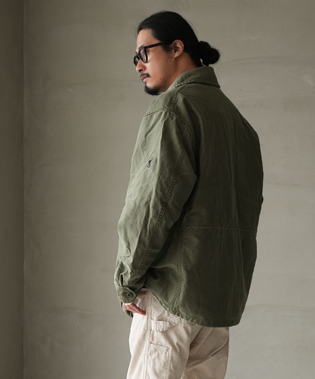 nonnative(ノンネイティブ) TROOPER JACKET COTTON BACK SATIN VW WITH
