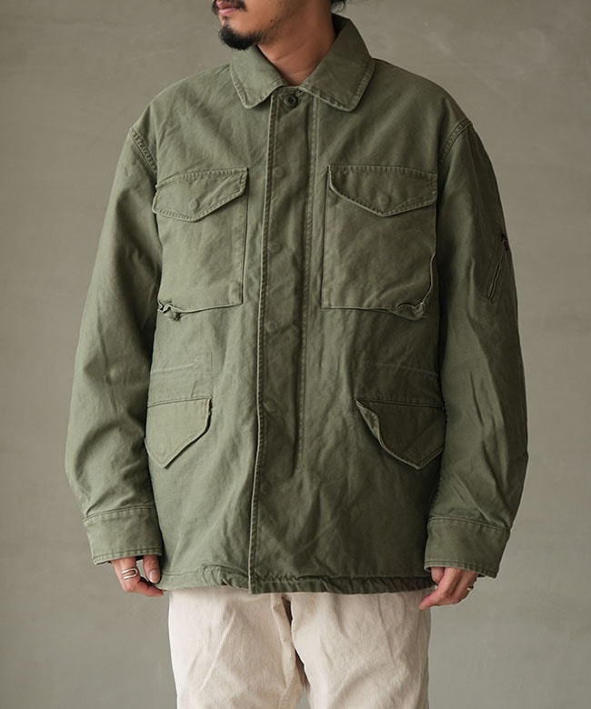 nonnative(ノンネイティブ) TROOPER JACKET COTTON BACK SATIN VW WITH