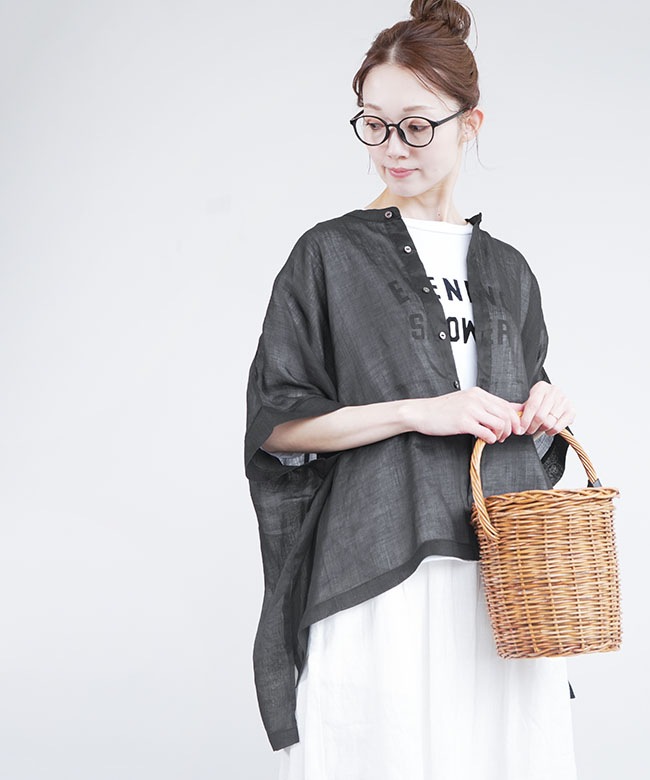 ◇[poche-rm-wdsh] solamonat poche(ソラモナポッシェ) ワイドシャツ