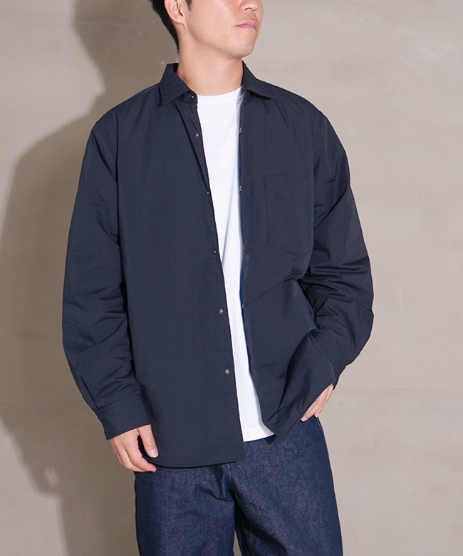 S24FG053]nanamica(ナナミカ) Insulation Shirt Jacket/中綿入り 