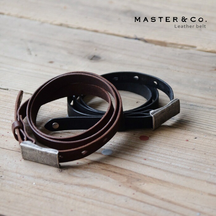 MASTER & Co.】Amanojak 別注ベルト MASTER&Co.(マスター&コー