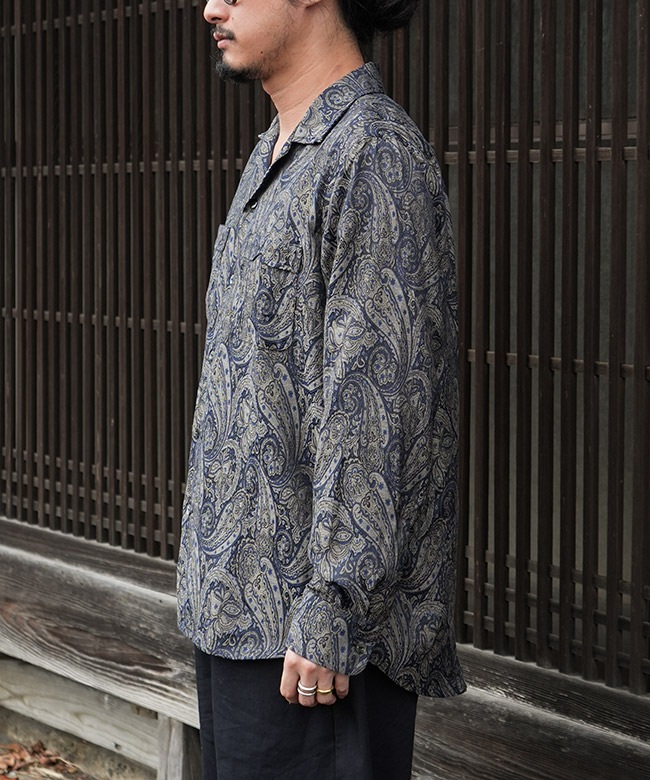 QV245]NEEDLES(ニードルズ) One-Up Shirt - PE/C Jq. Cloth