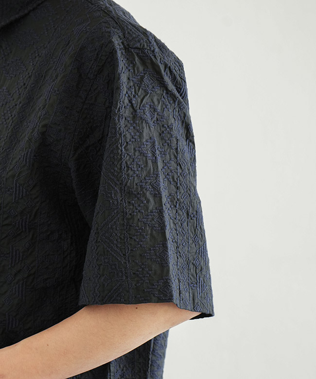 KAPTAIN SUNSHINE KS20SSH06 ペイズリー柄半袖シャツ KAPTAIN SUNSHINE KS20SSH06 ペイズリー柄半袖シャツ