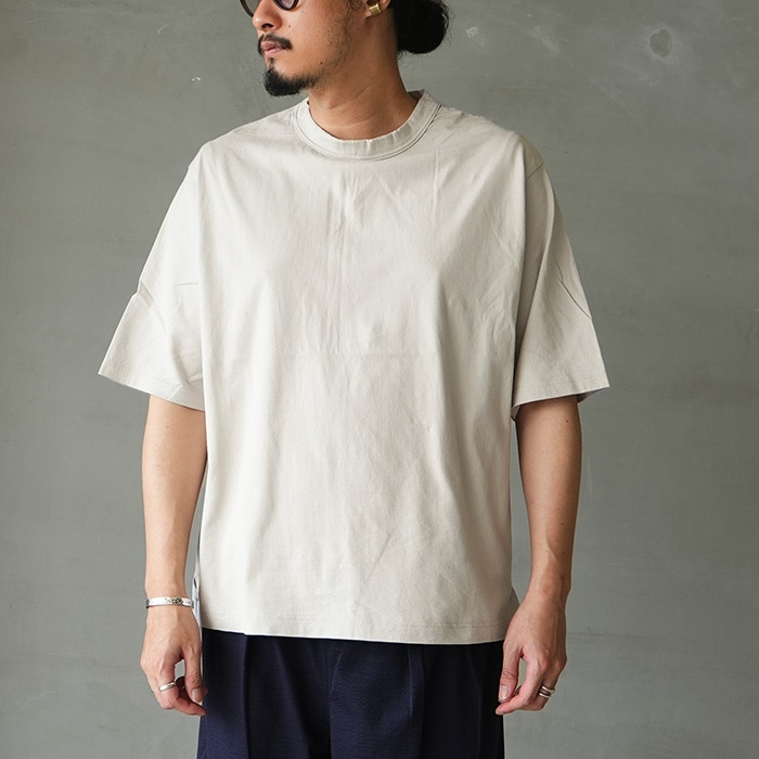 SALE 30%OFF】RINEN(リネン) 60/2スーピマ天竺 半袖クルーネック T